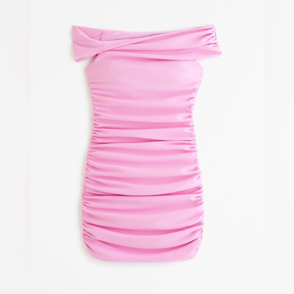 Abercrombie & fitch off shoulder mini dress
